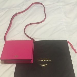 Kate spade crossbody in bright pink!